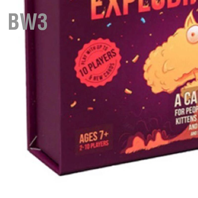 bw3-cat-cards-board-game-set-english-entertainment-interactive-สำหรับครอบครัว-ปาร์ตี้เพื่อน
