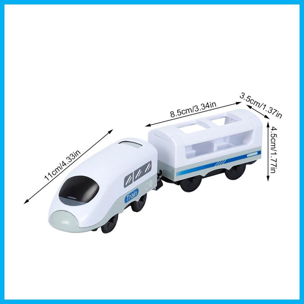 ของเล่นรถไฟไฟฟ้า-รถไฟแม่เหล็ก-ขนาดเล็ก-ใช้แบตเตอรี่