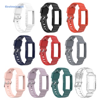 [ElectronicMall01.th] สายนาฬิกาข้อมือสปอร์ต แบบเปลี่ยน สําหรับ Fitbit Charge 5 4 4 SE 3 3 SE Smartwatch Watchb AU