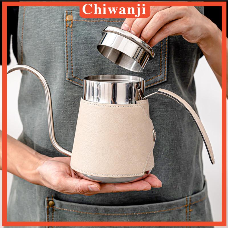chiwanji-กาต้มน้ําดริปกาแฟ-แบบยาว-600-มล-สําหรับปิกนิก-ตั้งแคมป์-โรงแรม-ออฟฟิศ