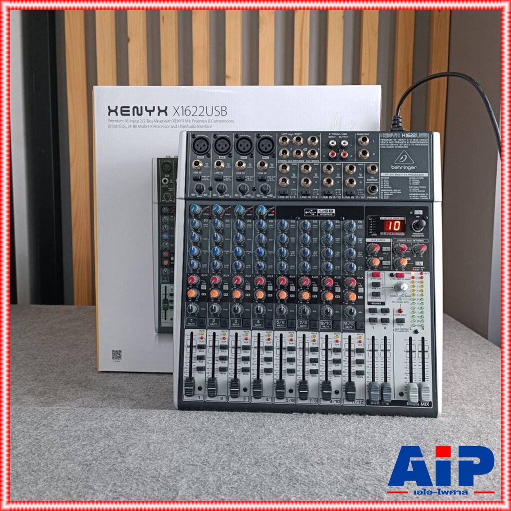 behringer-xenyx-x1622usb-mixer-behringer-xenyx-x1622fx-mixer-เครื่องผสมสัญญาณเสียง-มิกเซอร์-แบบอนาล็อค-behringer-xeny