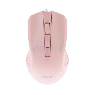 USB MOUSE OKER M-217 PINK