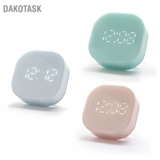 DAKOTASK Magnetic Timer Clock Square เวลาที่ถูกต้อง Strong Digital Kitchen สำหรับโฮมออฟฟิศ