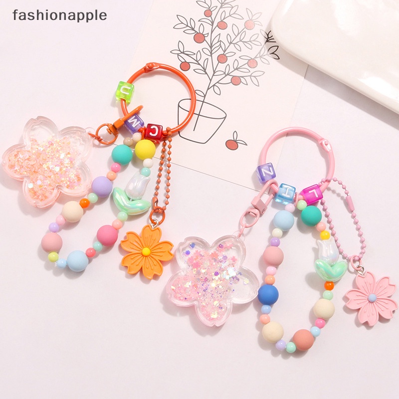 fashionapple-พวงกุญแจ-จี้เรซิ่น-รูปดอกซากุระน่ารัก-ขนาดใหญ่-สําหรับห้อยกระเป๋า