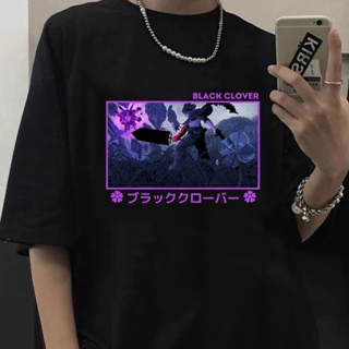 Japan Manga Asta Black Clover T-shirt Men Harajuku Graphic Anime T Shirt Streetwear Cool T Shirts Hip Hop Tops Tee _03
