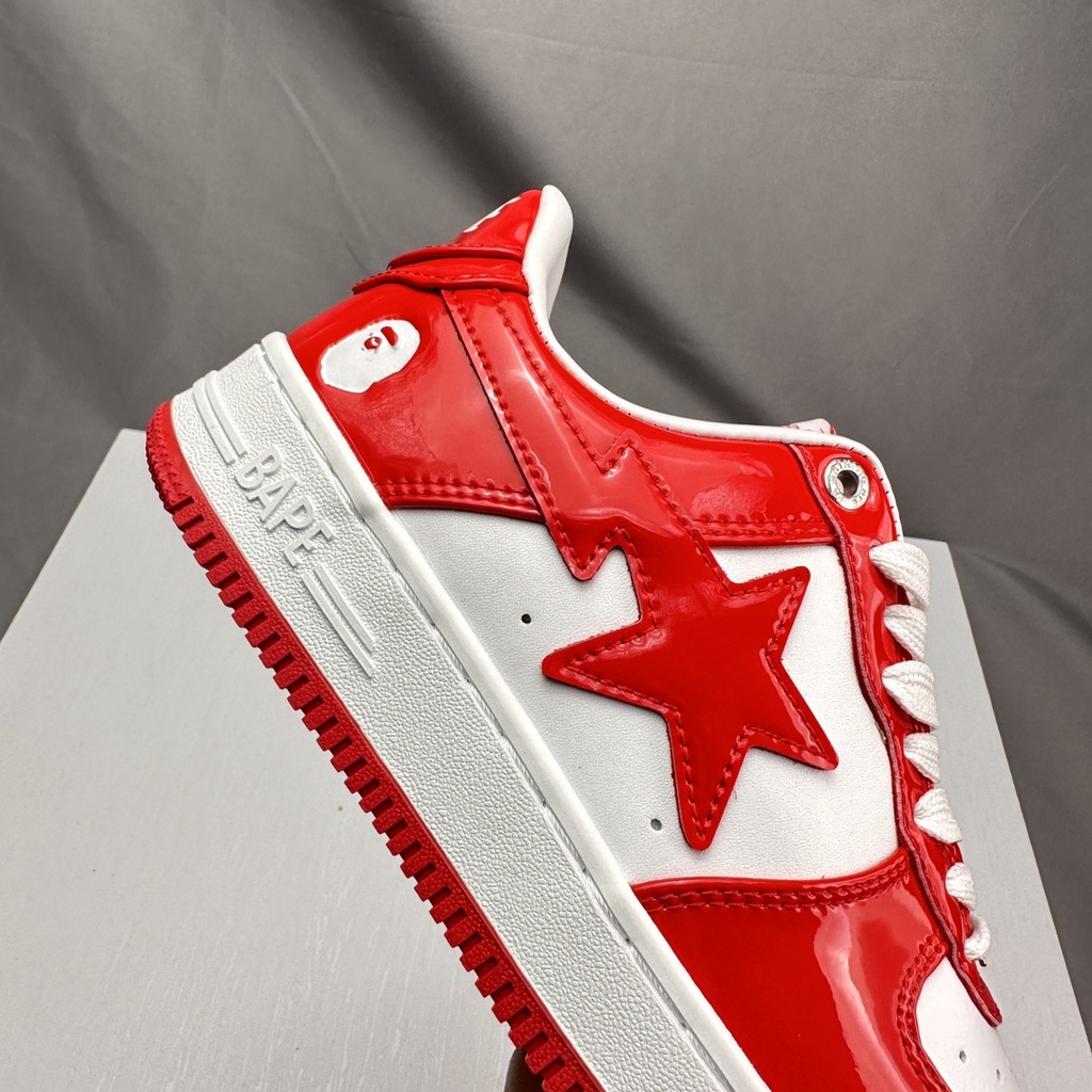 ของแท้-100-a-bathing-ape-bape-bape-sta-to-low-board-รองเท้าหนัง-รองเท้าเทรนเนอร์-สําหรับผู้ชาย