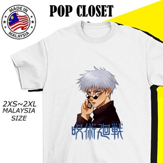 TSHIRT WOMEN MEN BAJU WANITA LELAKI JUJUTSU KAISEN MANGA JAPANESE T SHIRT MURAH PEREMPUAN COTTON T-SHIRT OVERSIZE C_03