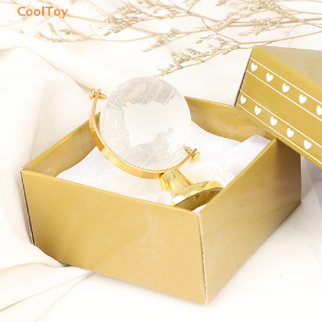 cooltoy-ลูกโลกคริสตัล-สีทอง-พร้อมกล่อง-สําหรับตกแต่ง