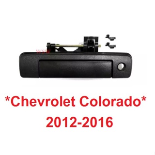 มือเปิดท้ายกระบะ CHEVROLET COLORADO 2012 - 2016 มือเปิดท้ายรถ เชฟโรเลต โคโลราโด มือดึงท้าย ชิ้นมือดึงท้ายกระบะ BTS