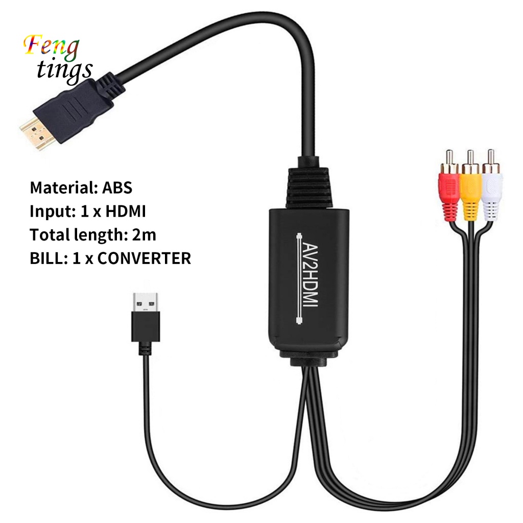 ft-อะแดปเตอร์แปลงเสียง-รองรับ-1080p-abs-3-rca-เป็น-hdmi