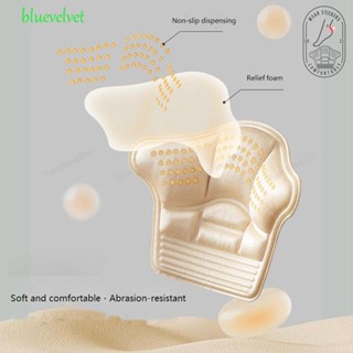 Bluevelvet สติกเกอร์ฟองน้ํา กันลื่น ยืดหยุ่นสูง ใส่สบาย สําหรับรองเท้าผ้าใบ