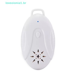 Loveoionia1 เครื่องไล่ยุงอัลตราโซนิก ชาร์จ USB ปลอดสารพิษ สําหรับเดินทาง ตั้งแคมป์ กลางแจ้ง