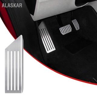  ALASKAR ที่วางเท้ารถเหยียบสแตนเลสทนต่อการกัดกร่อนเปลี่ยนอุปกรณ์เสริมอัตโนมัติสำหรับเทสลารุ่น