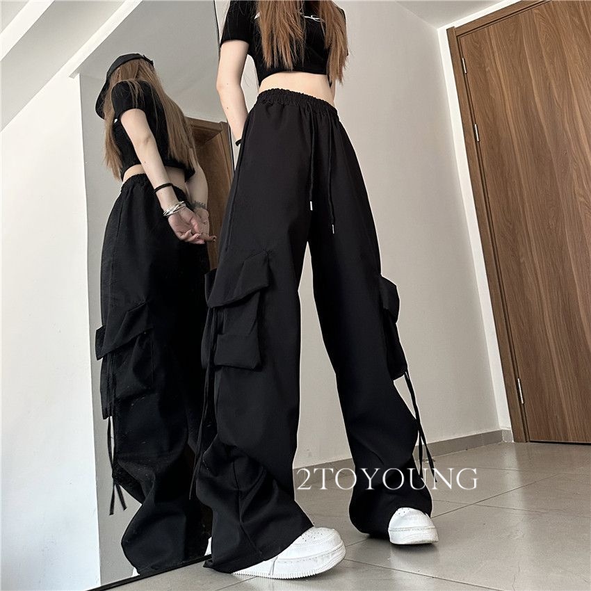 2toyung-กางเกงขายาวผู้หญิง-กางเกงขายาว-กางเกงผู้หญิง-กางเกงเอวสูง-pants-my1510