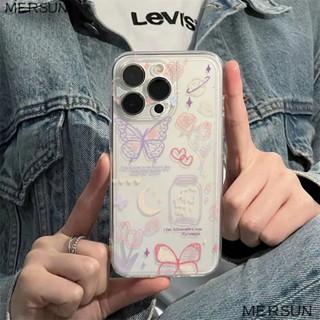 ✅เคสโทรศัพท์มือถือ แบบนิ่ม ลายดอกไม้ กันกระแทก สําหรับ Iphone 1213 11 14pro 6 78