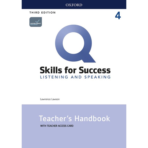 bundanjai-หนังสือ-q-skills-for-success-3rd-ed-4-listening-and-speaking-teachers-handbook-with-teachers-access