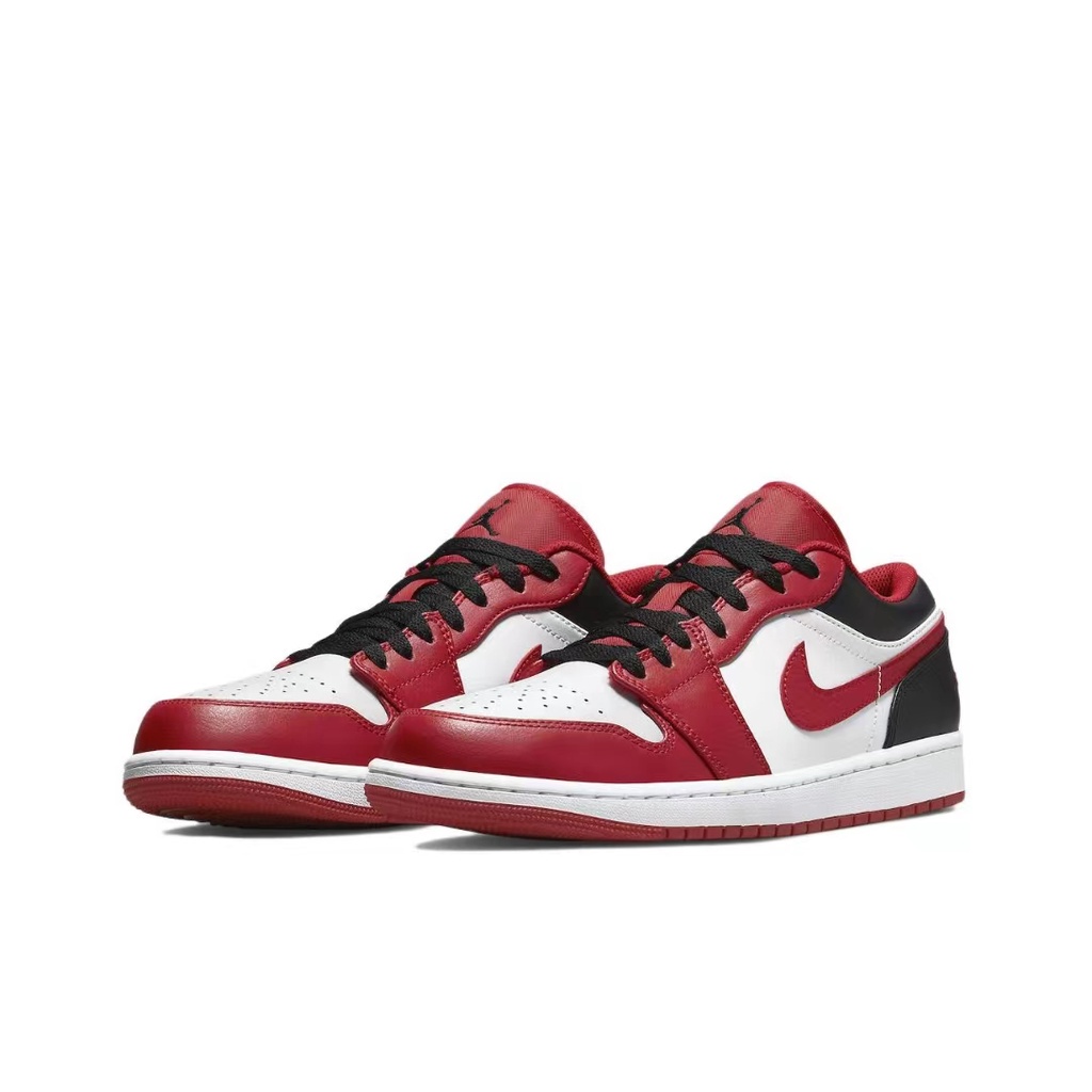 nike-air-jordan-1-low-black-toe-ของแท้-100