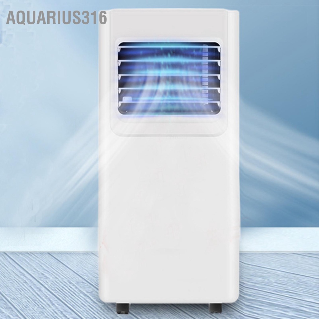aquarius316-เครื่องปรับอากาศแบบพกพาทำความเย็นเร็วปรับความเร็วลมได้เครื่องปรับอากาศขนาดเล็กพร้อมรีโมทคอนโทรลสำหรับห้องนอนในบ้าน