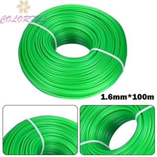 【COLORFUL】Line 1.6mm 100M Long Home Garden Nylon Strimmer Line Transparent Hot Sales