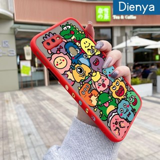 เคสโทรศัพท์มือถือ ซิลิโคนนุ่ม ใส กันกระแทก ลายการ์ตูนมอนสเตอร์ สําหรับ OPPO A12 A12s A5s A7 A11K