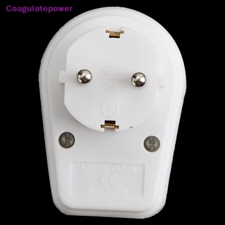 Coa ซ็อกเก็ตขยาย EU พร้อมสวิตช์ 16A 250V 3500W สีขาว คุณภาพสูง