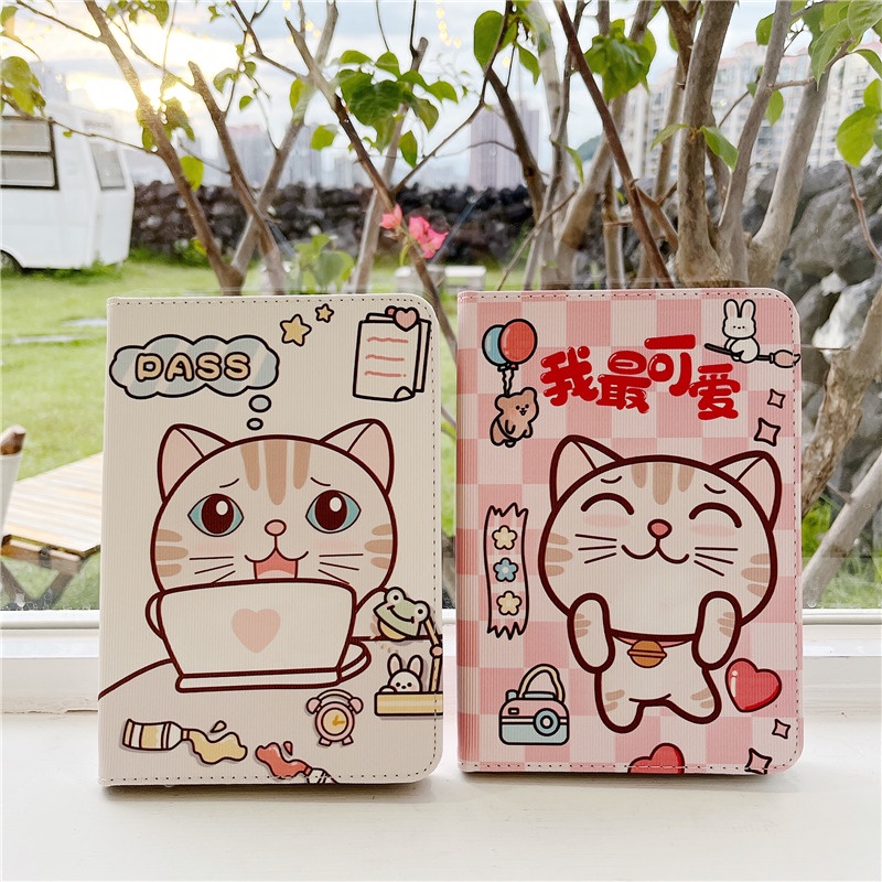 เคสหนัง-แบบฝาพับ-ลายการ์ตูน-พร้อมขาตั้ง-สําหรับ-xiaomi-redmi-pad-10-61-นิ้ว-mi-pad-5-mi-pad-5-pro-11-นิ้ว