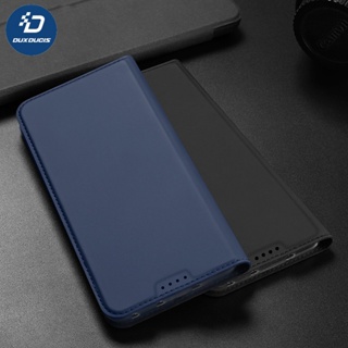 เคสโทรศัพท์มือถือหนัง PU TPU กันกระแทก พร้อมช่องใส่บัตร สําหรับ Realme GT3 GT Neo 5 Case DUX DUCIS Skin Pro