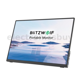 Blitzwolf BW-PCM9 หน้าจอมอนิเตอร์ 16 นิ้ว FHD 1920x1200P Type C แบบพกพา สําหรับเล่นเกม สมาร์ทโฟน แท็บเล็ต แล็ปท็อป