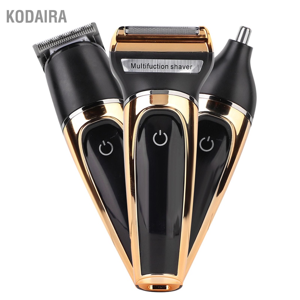 kodaira-surker-มัลติฟังก์ชั่น-3-in-1-เครื่องโกนหนวดไฟฟ้าเคราทริมเมอร์ที่แม่นยำการชาร์จ-usb