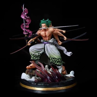 [New product in stock] pirate MRJ Solon and the country of ghost nine knife flow Asura Solon gk hand-made statue model ornaments 6WXB