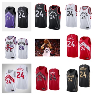 Toronto Raptors #24  Norman Powell เสื้อสเวตเตอร์ของเสื้อบาสเก็ตบอล NBA Jersey