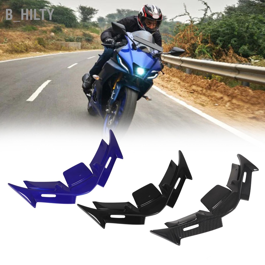 B_HILTY รถจักรยานยนต์ด้านหน้าFairing Winglet ABS Wearproof Aerodynamic ...