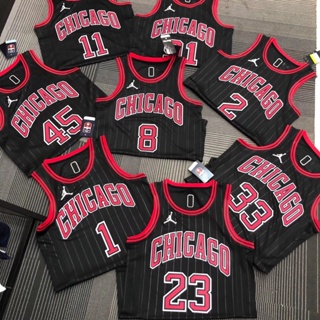 เสื้อกีฬาแขนกุด ลาย NBA Chicago Bulls ครบรอบ 75 ปี 2022 K5FE 507254