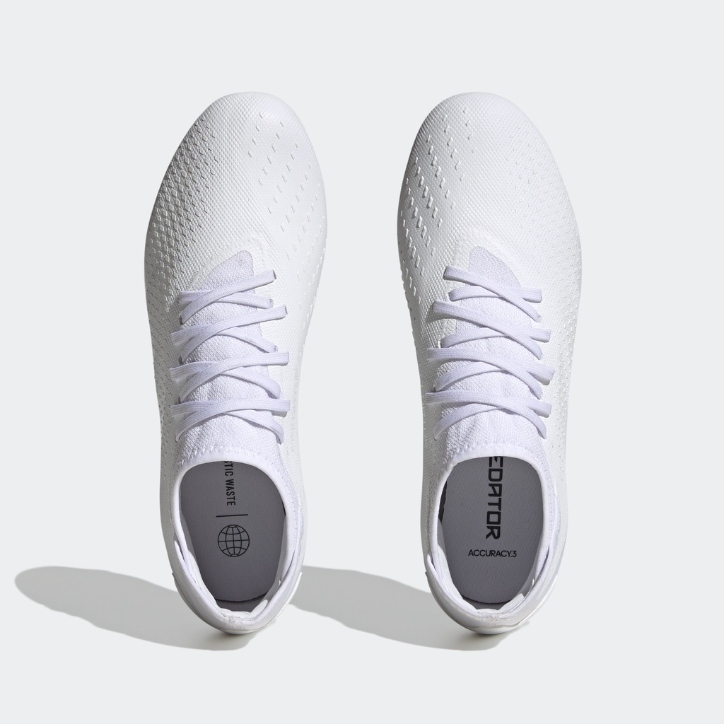 adidas-ฟุตบอล-รองเท้าฟุตบอล-predator-accuracy-3-firm-ground-unisex-สีขาว-hq1077