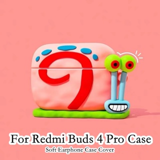 【คุณภาพสูง】เคสหูฟัง แบบนิ่ม ลายการ์ตูน สําหรับ Redmi Buds 4 Pro 4 Pro