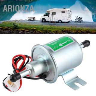 ARIONZA 12V Inline Gas ปั๊มเชื้อเพลิงดีเซลไฟฟ้าแรงดันต่ำ HEP‑02A Universal Part for Car Truck Boat