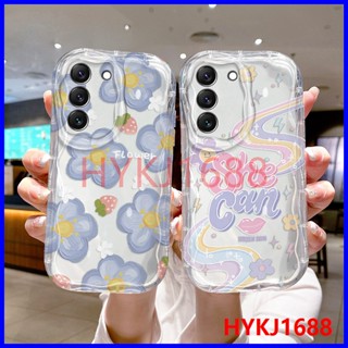 เคส Samsung A02S เคส Samsung M02S เคส Samsung A025 เคส Samsung F02S เคสโทรศัพท์มือถือแบบนิ่ม tpu ใส ลายครีม แฟชั่น สําหรับ NYW