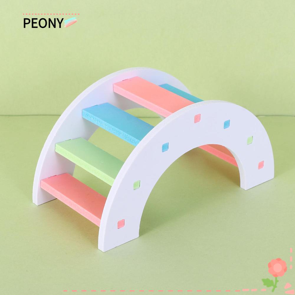 View of PEONY Hamster Accessories Rainbow Bridge Small Animal Pet Sport ...