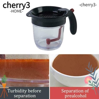 Cherry3 อุปกรณ์กรองแยกน้ํามันซุป ถอดออกได้ สําหรับครัวเรือน