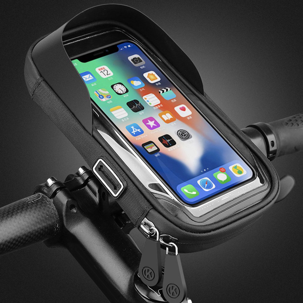 black-touch-screen-mobile-phone-holder-handlebar-motorcycle