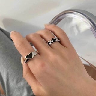 1 บาท ในระยะเวลาจํากัด แหวน แหวนแฟชั่น insลีลา ชีวิตประจําวัน การออกแบบแบรนด์ A98N1IV