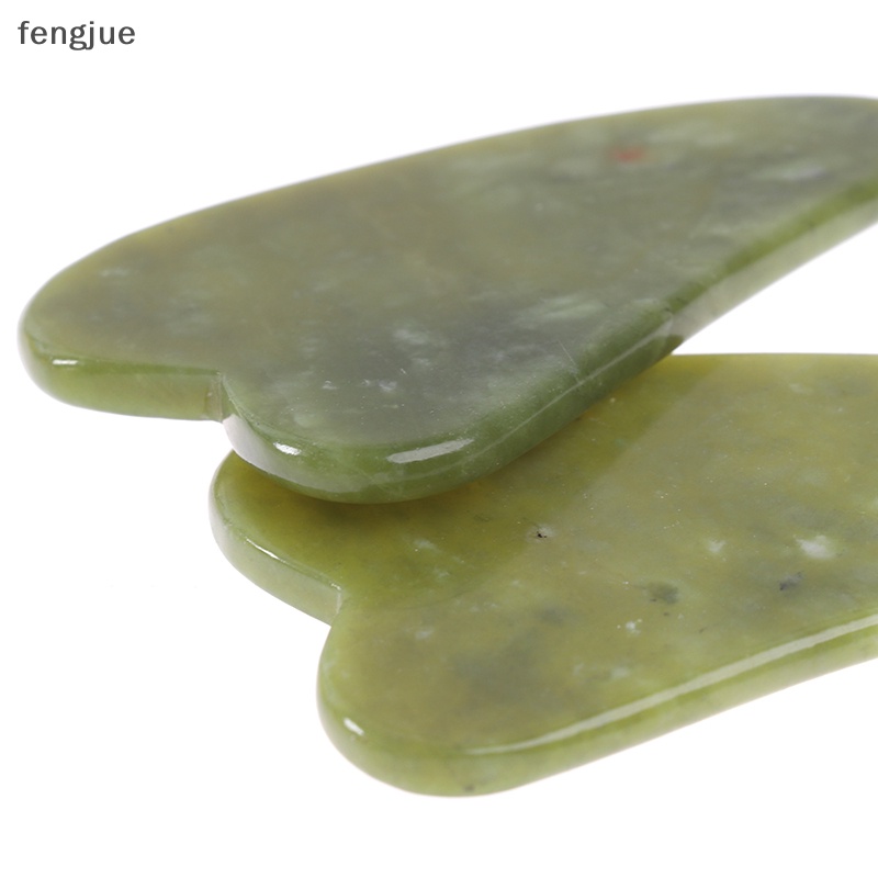 fengjue-กัวซา-หยกสีเขียวธรรมชาติ-หินคริสตัล-หินนวดร่างกาย-เครื่องมือกระดานนวด-th