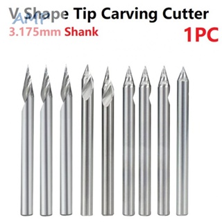 ⚡NEW 8⚡Bit Engraving 3D Sharp 0.1/0.2/0.3mm Tip 1/8 Shank 20/30/45/60 Degrees Edges