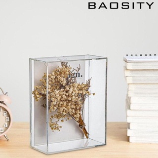 [Baosity] กรอบรูป ลายดอกไม้แห้ง 3D น้ําหนักเบา แบบพกพา สําหรับตกแต่งผนังบ้าน DIY
