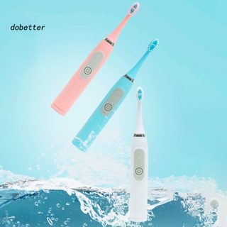 &lt;Dobetter&gt; แปรงสีฟันอัจฉริยะ แบบมือถือ ระบบโซนิค ทนทาน สําหรับทําความสะอาดบ้าน