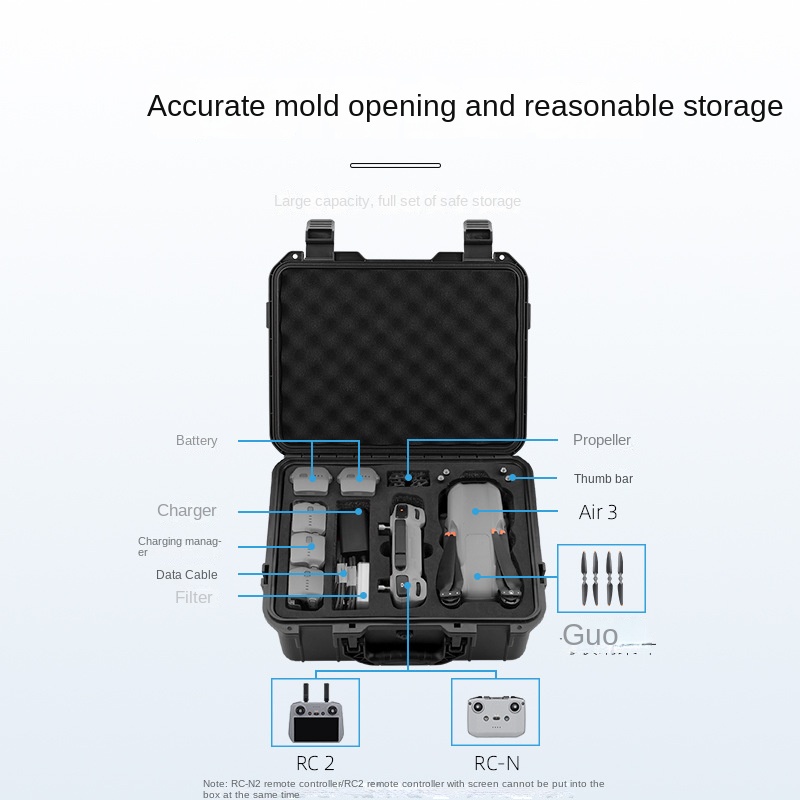 กล่องเก็บของ-กันน้ํา-แบบพกพา-สําหรับ-dji-air-3-air-3