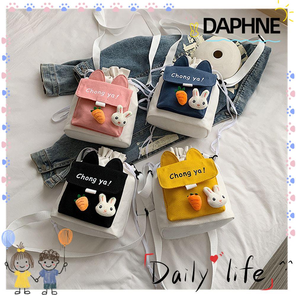 daphne-กระเป๋าสตางค์ลําลอง-ผ้าแคนวาส-ทรงโท้ท-สะพายข้าง-แฟชั่นน่ารัก