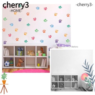 Cherry3 สติกเกอร์วอลเปเปอร์ พิมพ์ลายสุนัข สร้างสรรค์ หลากสี สําหรับตกแต่งผนังบ้าน ห้องเรียน ปาร์ตี้ 42 ชิ้น