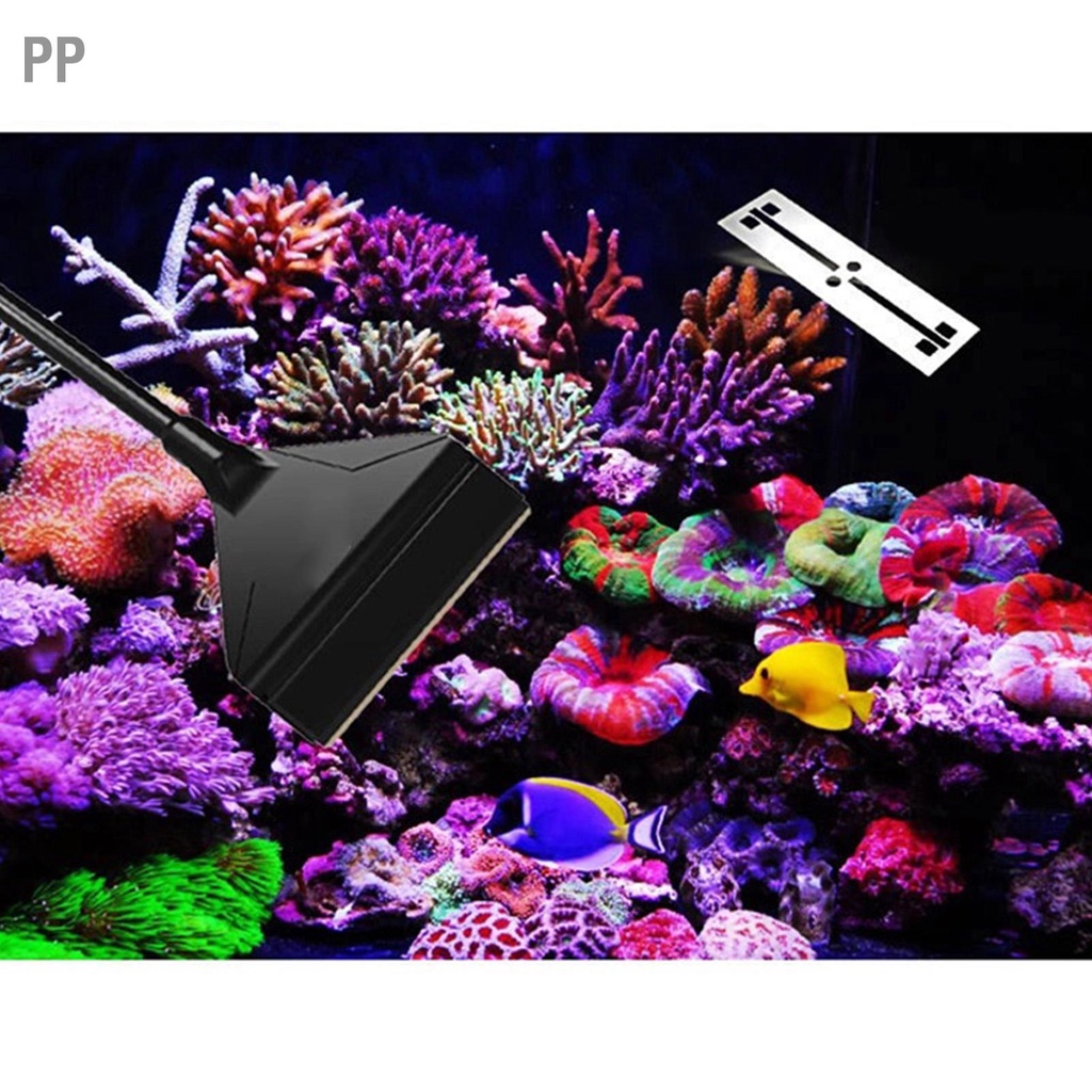 pp-aquarium-algae-scraper-ใบมีดอลูมิเนียมอัลลอยด์น้ำหนักเบา-fish-tank-cleaner-สำหรับถังแก้ว