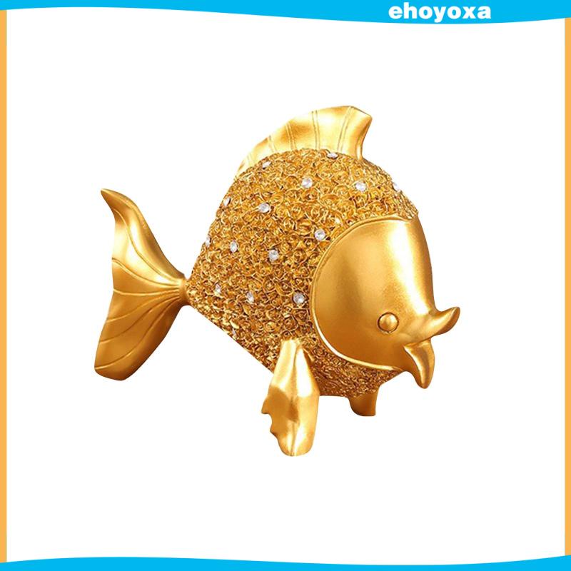 ehoyoxa-รูปปั้นปลาทอง-สําหรับตกแต่งบ้าน-ห้องนอน-ตู้ฟาร์ม